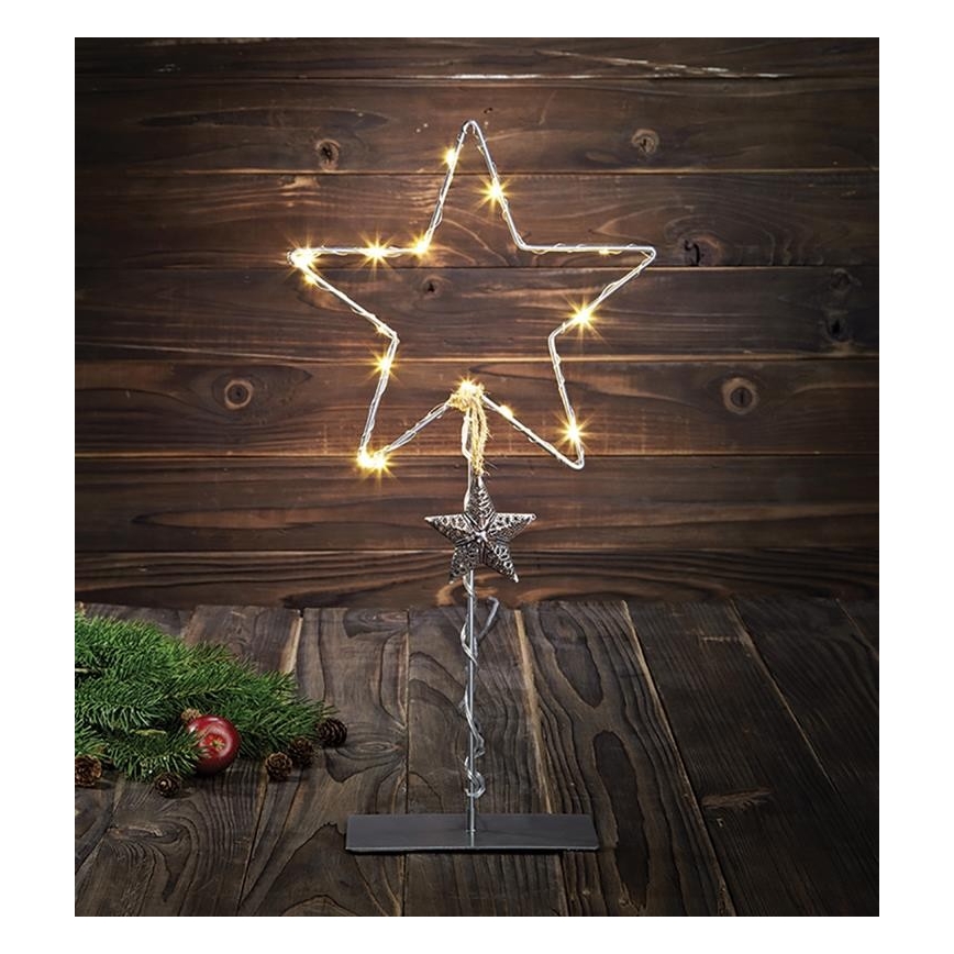 Markslöjd 703805 - LED Decoración navideña VIKHEM 15xLED/0,45W/4,5V