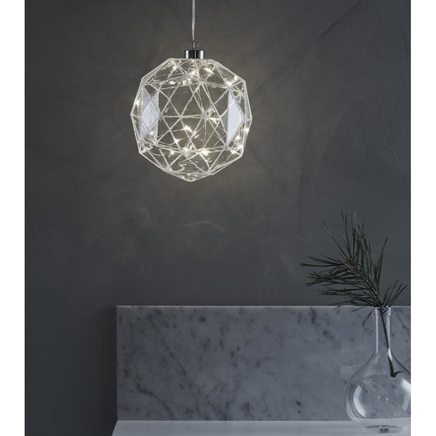 Markslöjd 703837 - Decoración navideña 20xLED/0,6W/3xAA