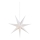 Markslöjd 703876 - Adorno navideño SOLVALLA 1xE14/25W/230V, diámetro 75 cm, blanco