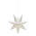 Markslöjd 704416 - Decoración navideña SOLVALLA 1xE14/25W/230V color plata 45 cm