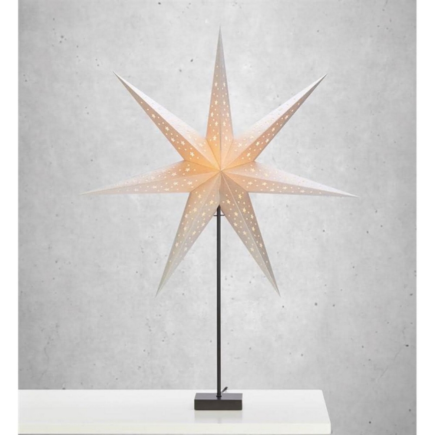 Markslöjd 704453 - Decoraciones de navidad SOLVALLA 1xE14/25W/230V plata 1m