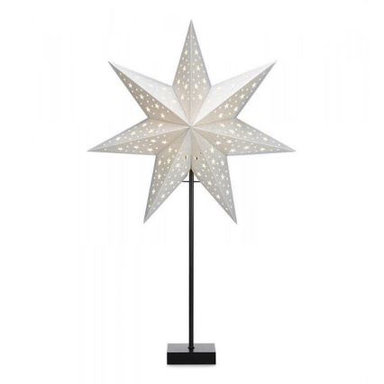Markslöjd 704455 - Decoraciones de navidad SOLVALLA 1xE14/25W/230V plata 69 cm