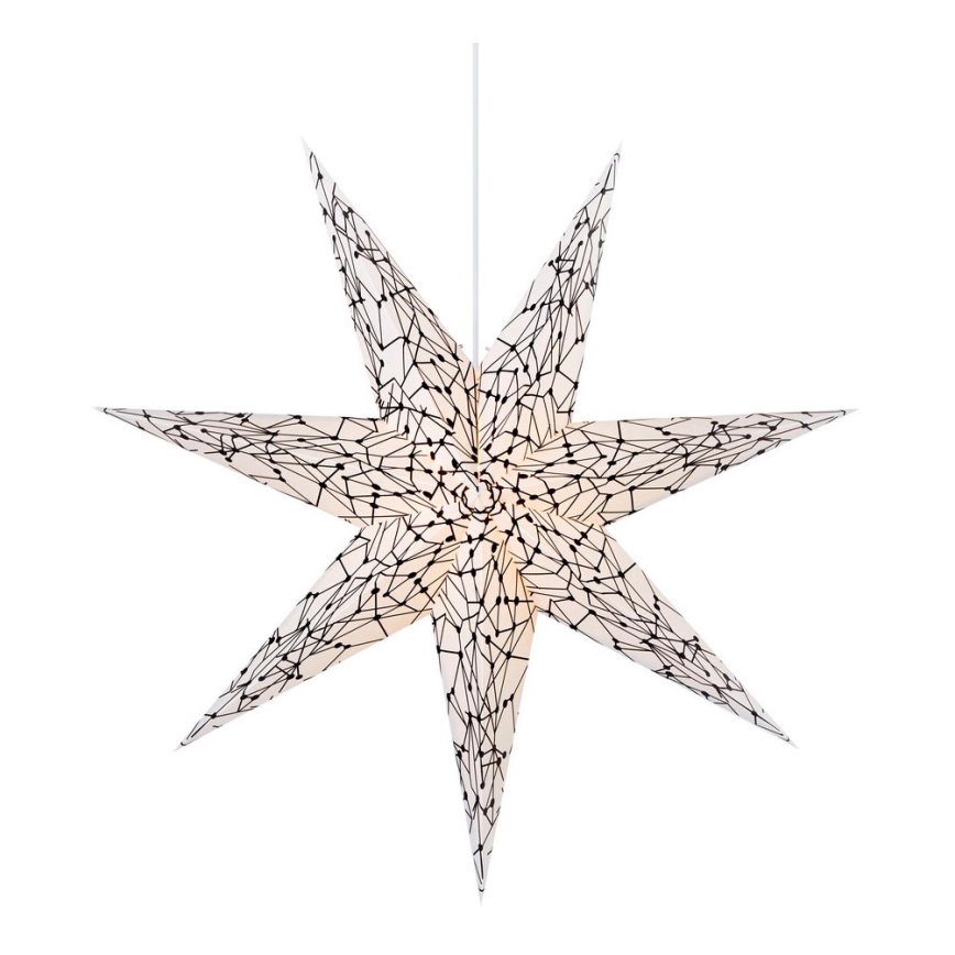 Markslöjd 704876 - Decoración navideña KARLA 1xE14/25W/230V color blanco 75 cm