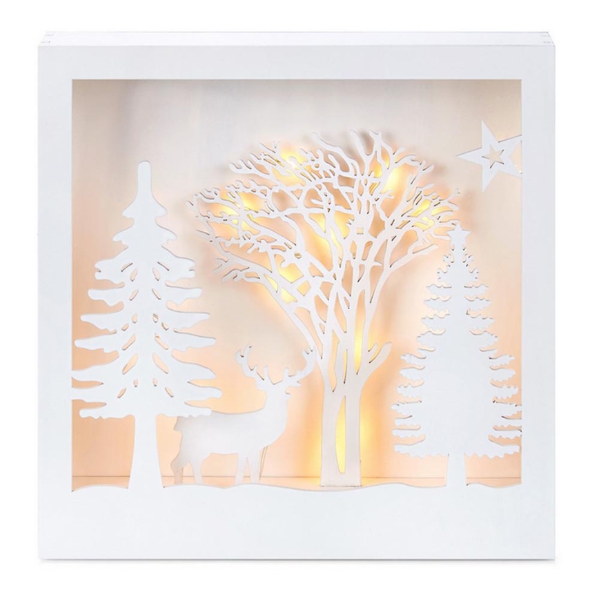 Markslöjd 705026 - Decoración navideña LED FOLKABO 20xLED/0,06W/3xAA