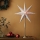 Markslöjd 705310 - Decoración de Navidad BAROQUE 1xE14/25W/230V 65 cm blanco/cromo mate