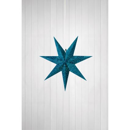 Markslöjd 705482 - Decoración de Navidad VELOURS 1xE14/25W/230V azul