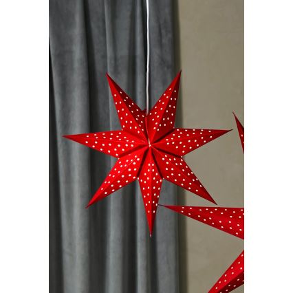 Markslöjd 705608 - Decoración navideña LED BLINK LED/0,2W/3xAA Ø 45 cm roja