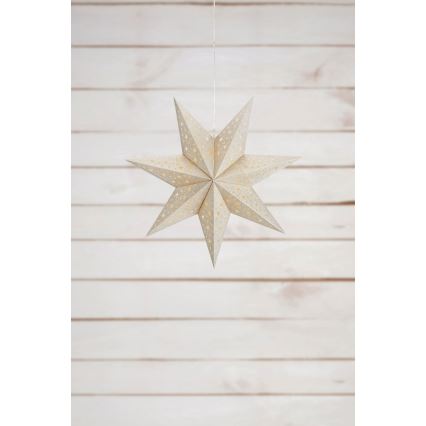 Markslöjd 705610 - Decoración navideña LED BLANK LED/0,2W/3xAA Ø 45 cm dorada