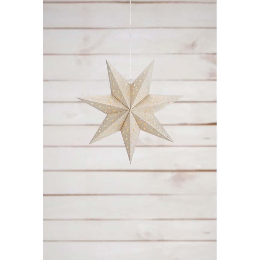 Markslöjd 705610 - Decoración navideña LED BLANK LED/0,2W/3xAA Ø 45 cm dorada