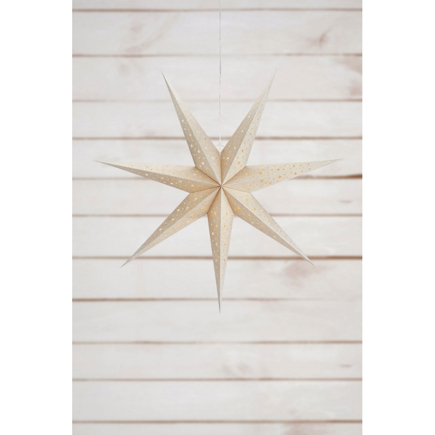 Markslöjd 705611 - Decoración navideña LED BLANK LED/0,4W/3xAA 75 cm dorado