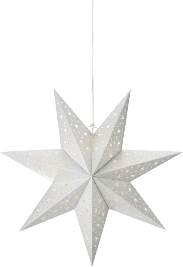 Markslöjd 705612 - Decoración navideña LED BLANK LED/0,2 W/3xAA, diámetro 45 cm, plateada