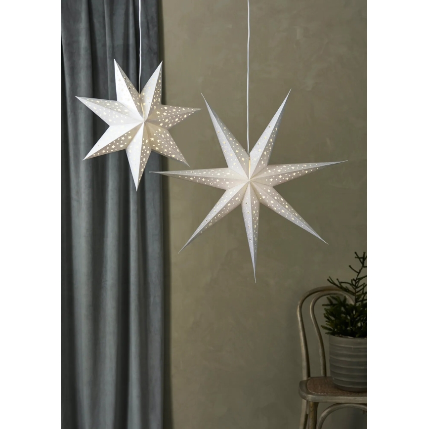 Markslöjd 705612 - Decoración navideña LED BLANK LED/0,2 W/3xAA, diámetro 45 cm, plateada