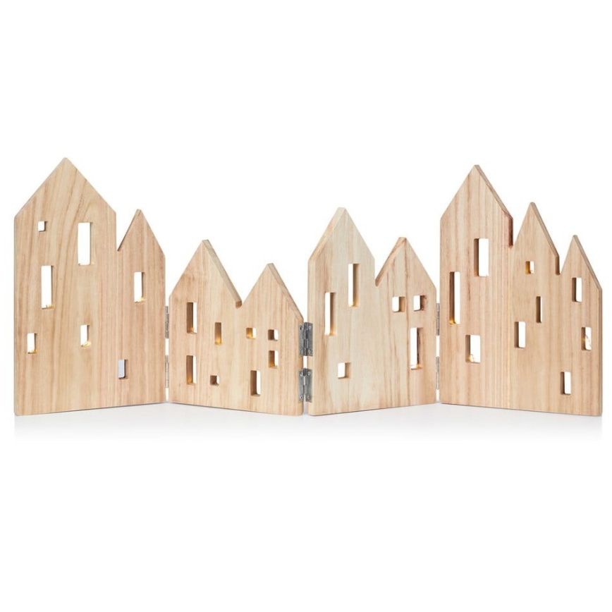 Markslöjd 705742 - Decoración navideña LED VIEW LED/0,9W/3V madera