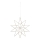 Markslöjd 705751 - Decoración de navidad LED GLEAM LED/0,6W/3xAA dorado