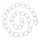 Markslöjd 705753 - Cadena decorativa LED SERVE LED/3xAA 1,9m plata
