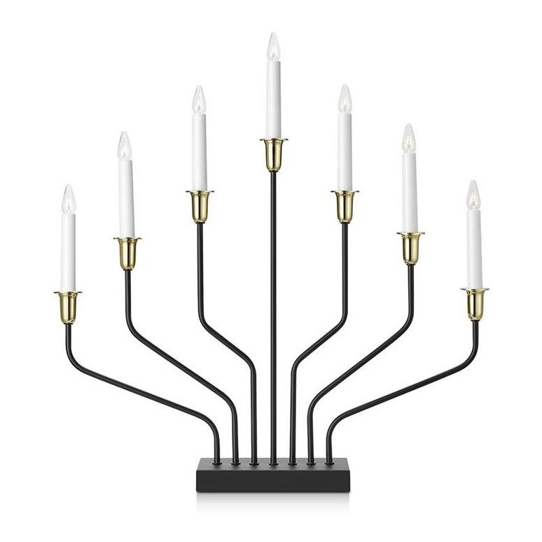 Markslöjd 705758 - Portavelas de Navidad BROSA XL 7xE10/3W/230V