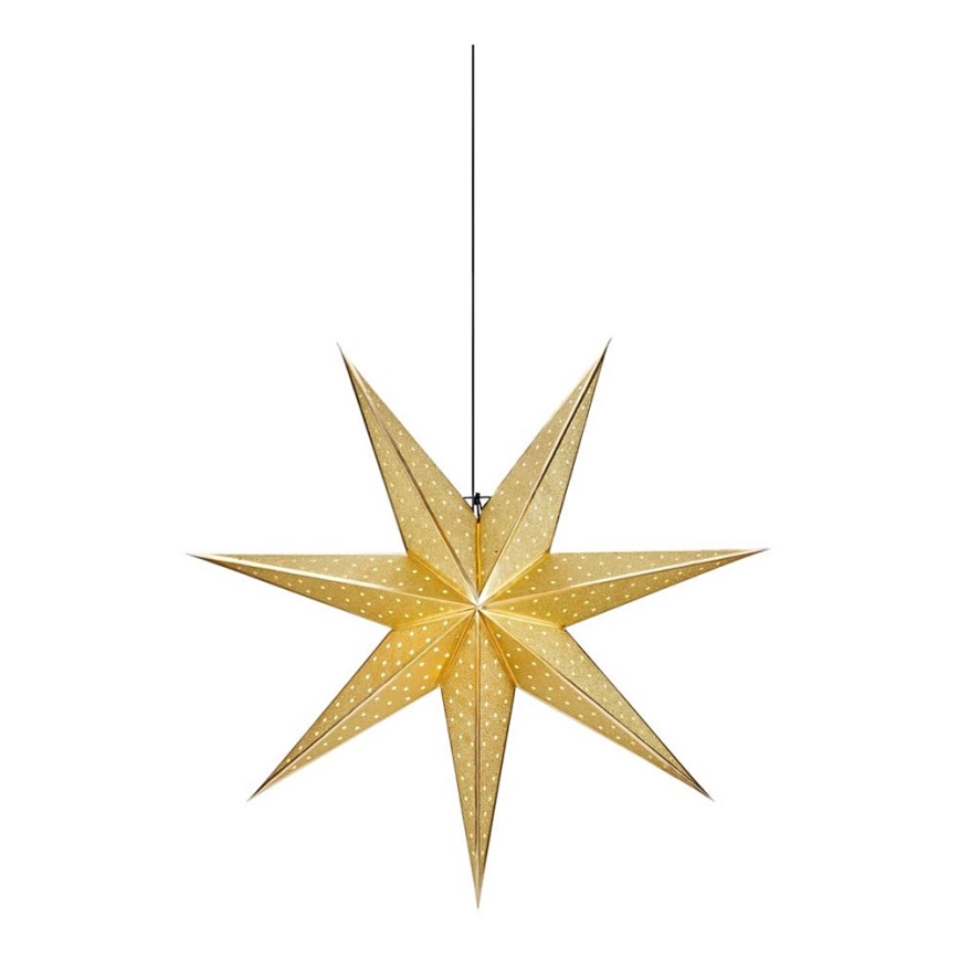 Markslöjd 705791 - Decoración de Navidad GLITTER 1xE14/25W/230V diá. 45 cm dorado