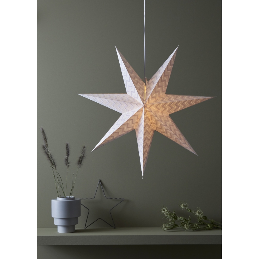 Markslöjd 705805 - Decoración de Navidad ADMIRA 1xE14/25W/230V Ø 45 cm crema