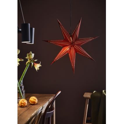 Markslöjd 705808 - Adorno navideño EMBLA 1xE14/25W/230V Ø 75 cm marrón