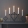 Markslöjd 705831 - Candelero navideño MELISSA 5xE10/3W/230V gris