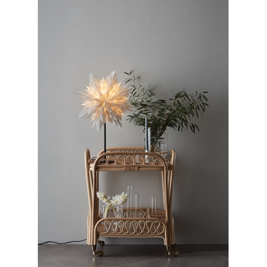 Markslöjd 705839 - Decoración de Navidad NEELA 1xE14/25W/230V gris