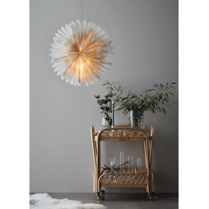 Markslöjd 705841 - Decoración de Navidad SOLINA 1xE14/25W/230V Ø 60 cm blanco