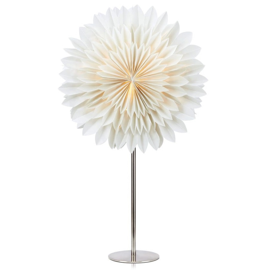 Markslöjd 705844 - Decoración de Navidad SOLINA 1xE14/25W/230V 63 cm blanco