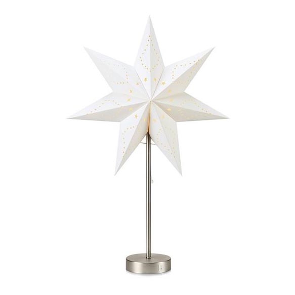 Markslöjd 705896 - Decoración de Navidad LED MATHILDA LED/0,12W/3xAA blanco