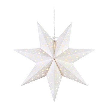 Markslöjd 705897 - Decoración navideña LED BLANK LED/0,2W/3xAA Ø 45 cm blanca