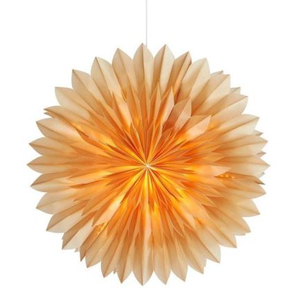 Markslöjd 705916 - Decoración de Navidad SOLINA 1xE14/25W/230V diámetro 58 cm blanco