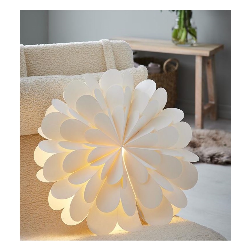 Markslöjd 705917 - Decoración de Navidad SOLINA 1xE14/25W/230V 63 cm naranja