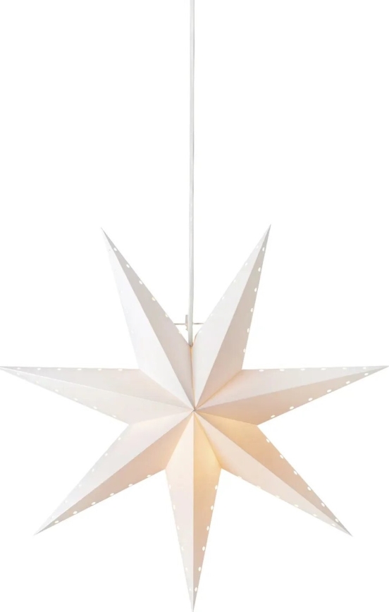 Markslöjd 705926 - Decoración navideña LIVELY 1xE14/6W/230V, diámetro 45 cm, blanca