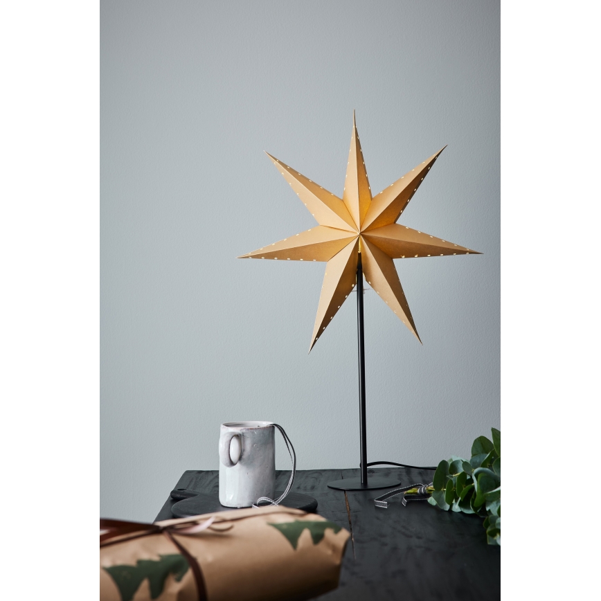 Markslöjd 705934 - Decoración de Navidad LIVELY 1xE14/6W/230V dorado/negro