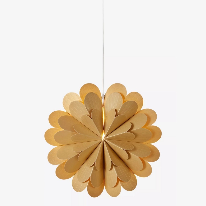 Markslöjd 705948 - Decoración de Navidad MARAVILLA 1xE14/25W/230V diámetro 45 cm dorado