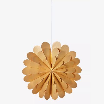 Markslöjd 705949 - Decoración de Navidad MARAVILLA 1xE14/25W/230V diámetro 60 cm dorado