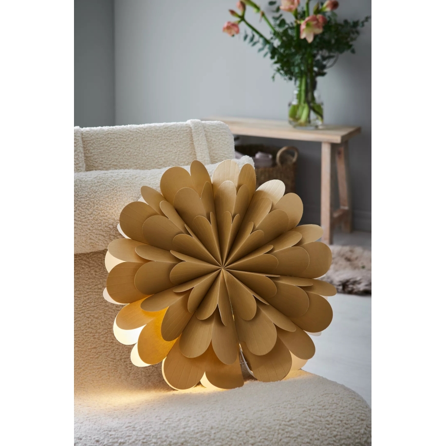 Markslöjd 705949 - Decoración de Navidad MARAVILLA 1xE14/25W/230V diámetro 60 cm dorado