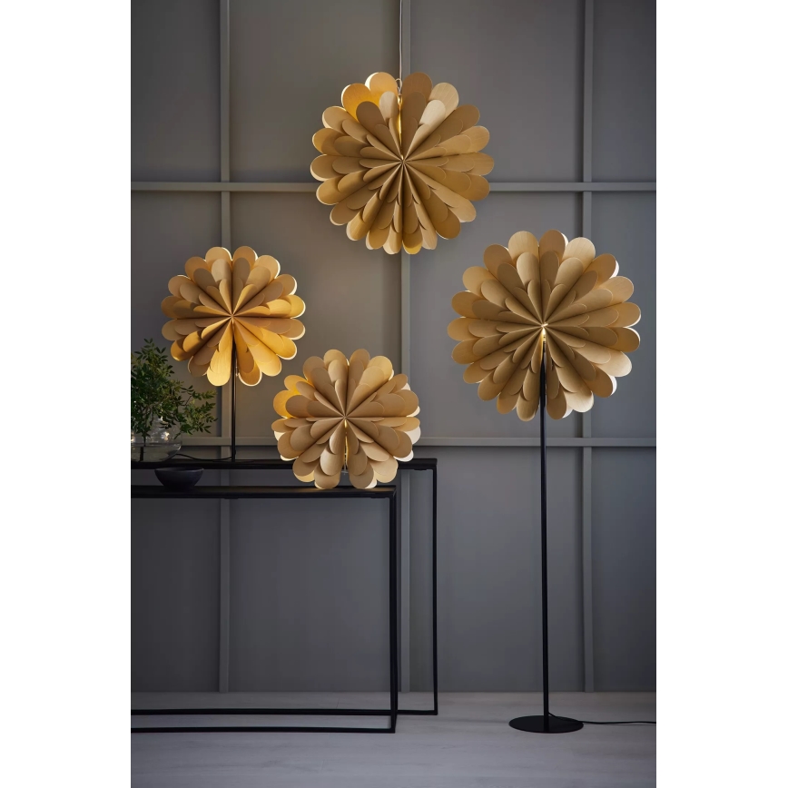 Markslöjd 705949 - Decoración de Navidad MARAVILLA 1xE14/25W/230V diámetro 60 cm dorado