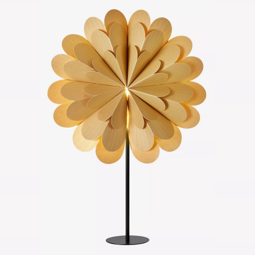 Markslöjd 705950 - Decoración de Navidad MARAVILLA 1xE14/25W/230V 68 cm dorado/negro