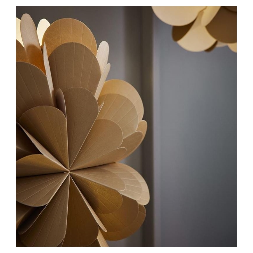 Markslöjd 705950 - Decoración de Navidad MARAVILLA 1xE14/25W/230V 68 cm dorado/negro
