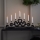 Markslöjd 705966 - Candelabro de Navidad NIGHTFALL 7xE10/3W/230V negro/latón