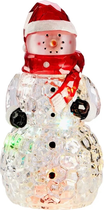 Markslöjd 706045 - Decoración navideña HENRY LED/0,06W/3xAAA, muñeco de nieve
