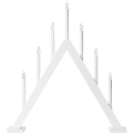 Markslöjd 706225 - Candelero navideño ARIELE 7xE10/3W/230V blanco
