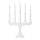 Markslöjd 706278 - Candelabro navideño SVANEHOLM 5xE10/3W/230V pino/blanco