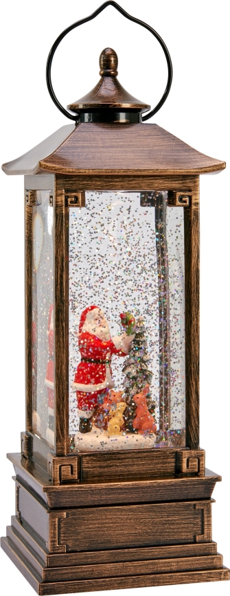 Markslöjd 706445 - Decoración navideña LED NOEL LED/0,5W/3xAA farol bronce