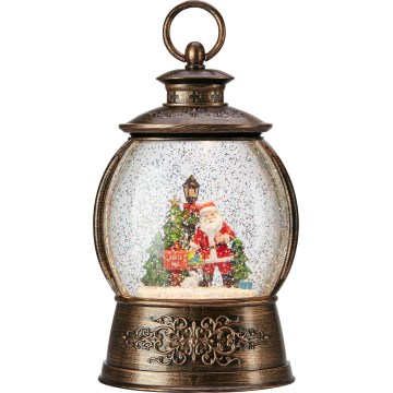 Markslöjd 706451 - Adorno navideño LED RUDOLPH LED/0,5W/3xAA farol en bronce