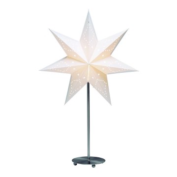 Markslöjd 8813 - Decoración navideña SATURNUS 1xE14/25W/230V blanca 67 cm