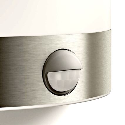 Philips Massive - Aplique exterior con sensor 1xE27/60W/230V