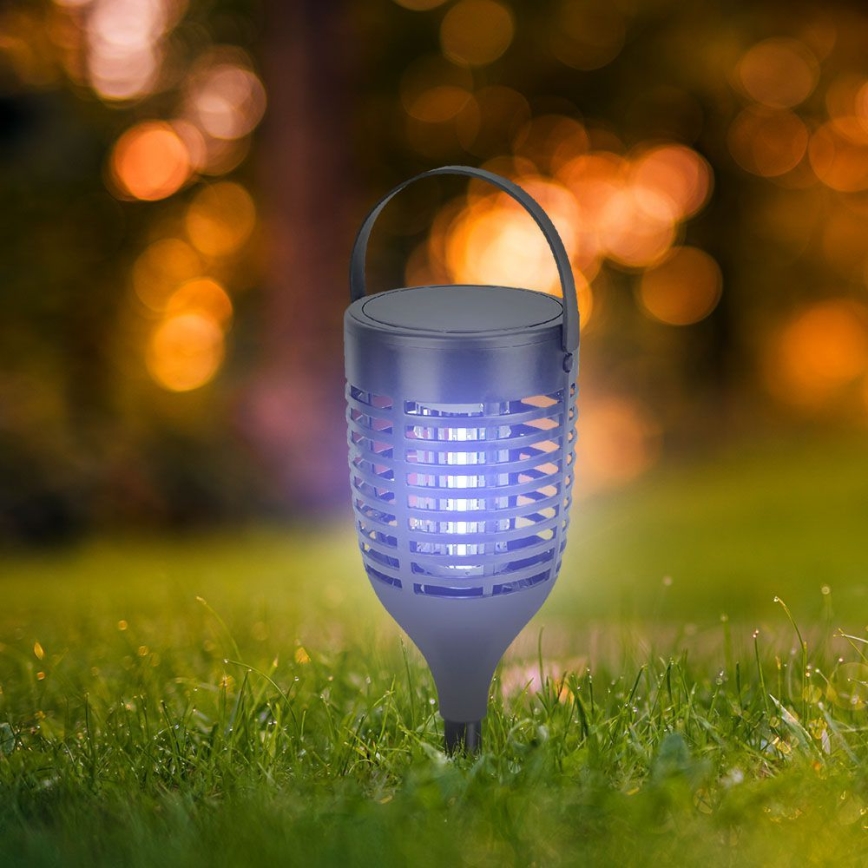 Matainsectos solar LED 3en1 LED/1,3W/3,7V IP24 20 mm 2200 mAh