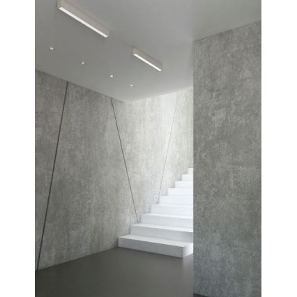 MAXLIGHT C0125D - Plafón LED regulable LINEAR LED/36W/230V 113,5 cm blanco