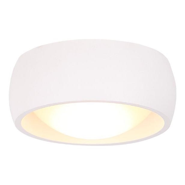 MAXLIGHT C0135 - Plafón LED de baño KODAK LED/8W/230V diá. 10,8 cm IP44 blanco